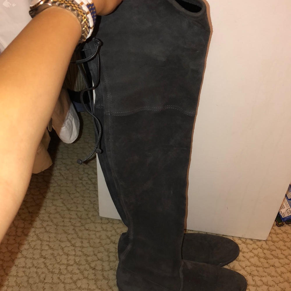 Barely Worn Over The Knee Stuart Weitzman Boots - image 1